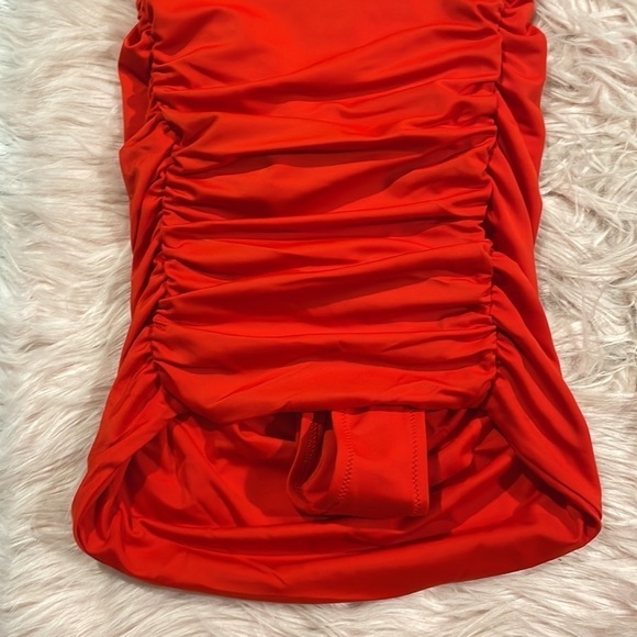 NWT We are HAH it suits you 1 piece swimsuit in blood orange - Picture 6 of 9